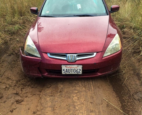 High-Centered Honda, Apache Sitgreaves National Forest, Arizona, United States