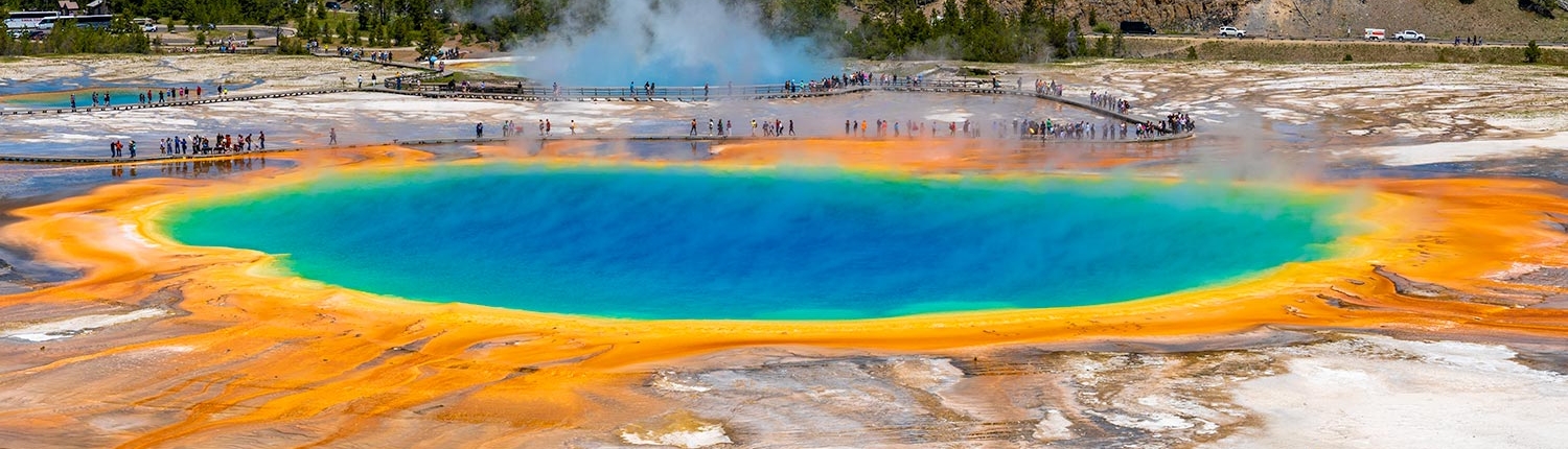 Grand Prismatic Spring, Yellowstone National Park, Wyoming, United States