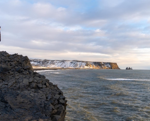 Ace on Dyrhólaey Viewpoint, Iceland