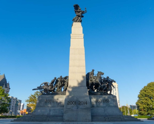 The National War Memorial, Ottawa, Canada
