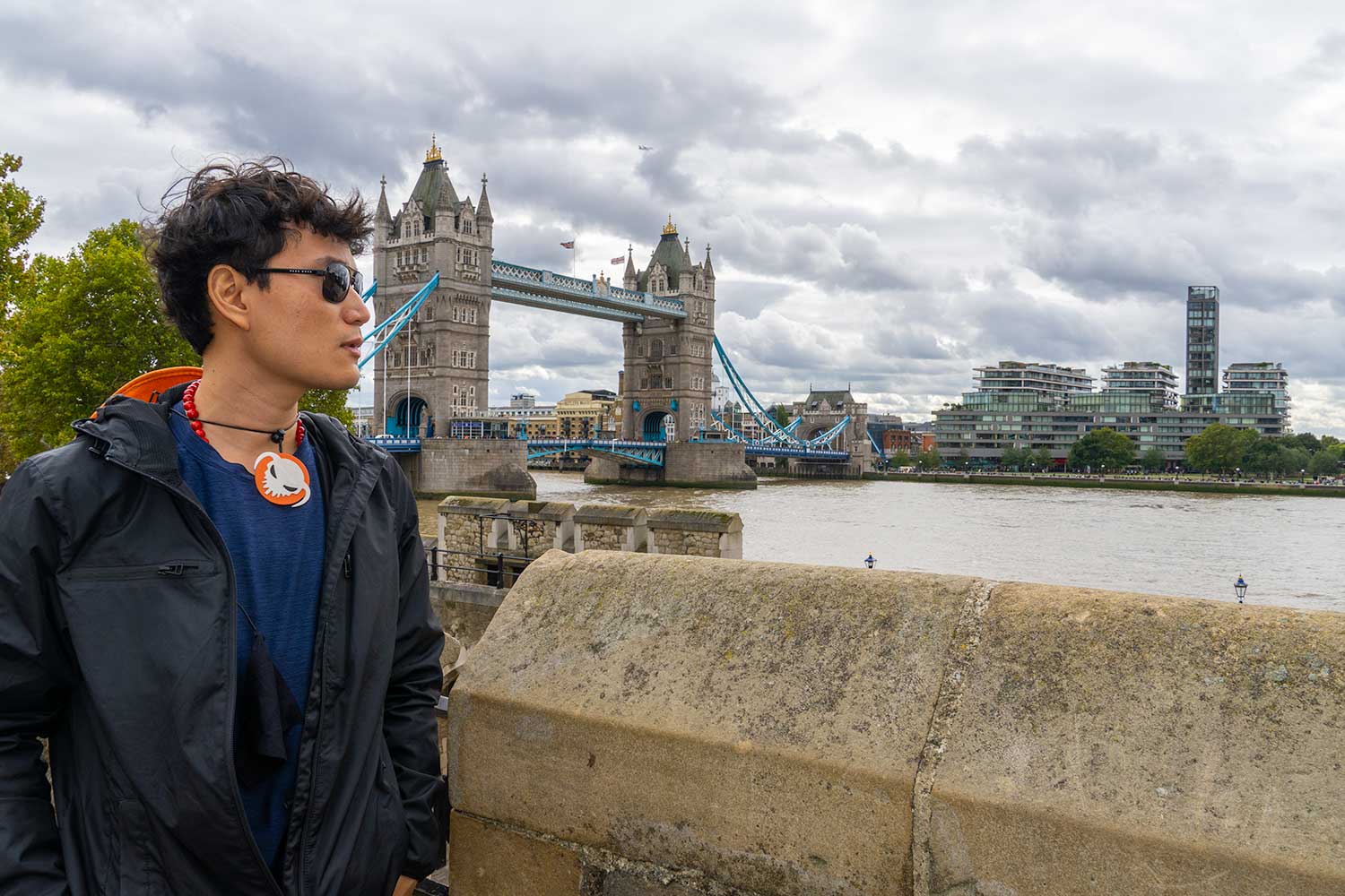 Ace and the Tower Bridge, London, United Kingdom
