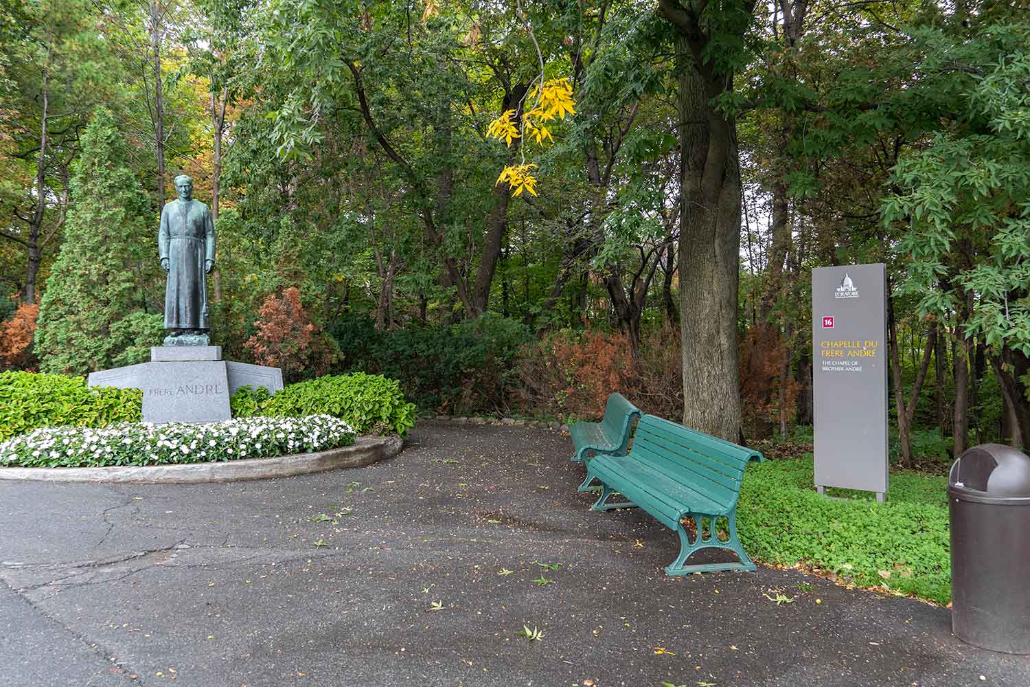 Brother André’s Statue, Saint Joseph's Oratory, Montreal, Canada