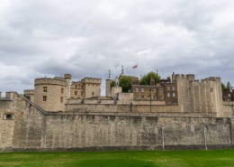 Castle Outer Wall, Tower of London, London, United Kingdom