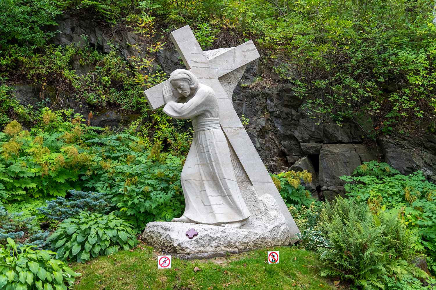 Jesus Carrying a Cross, Saint Joseph's Oratory, Montreal, Canada