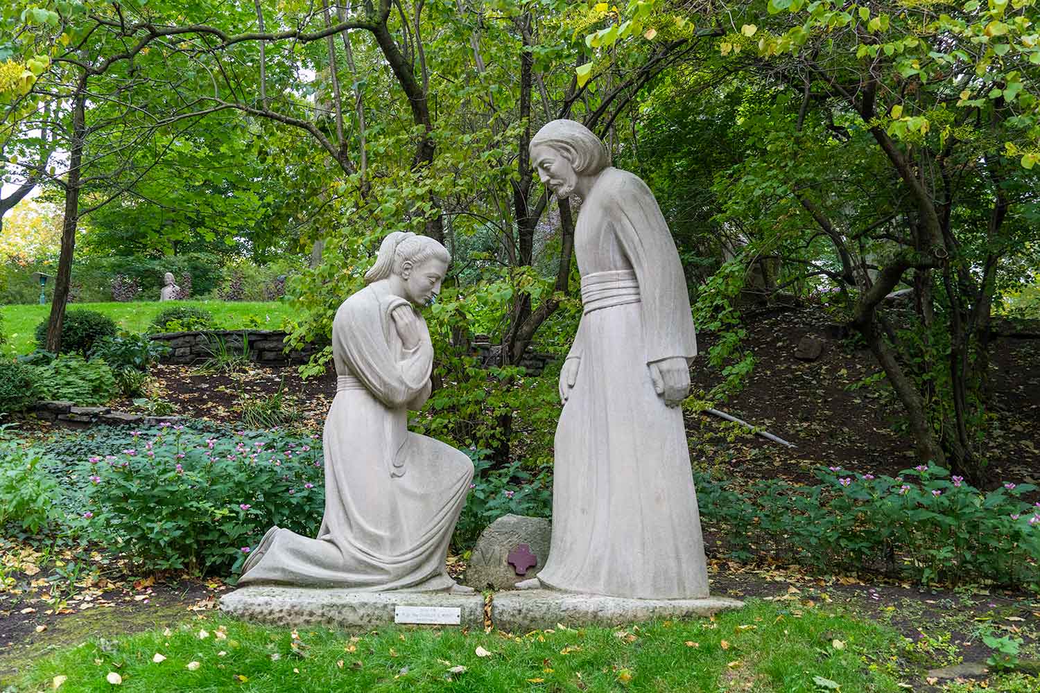 Jesus and a Follower, Saint Joseph's Oratory, Montreal, Canada