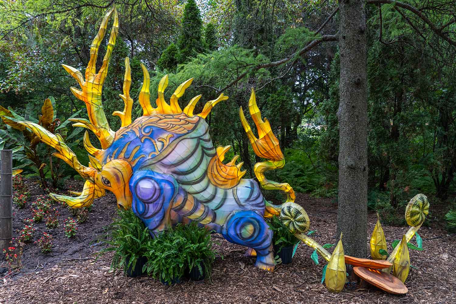 Mystic Ox (Day), Montreal Botanical Garden, Montreal, Canada
