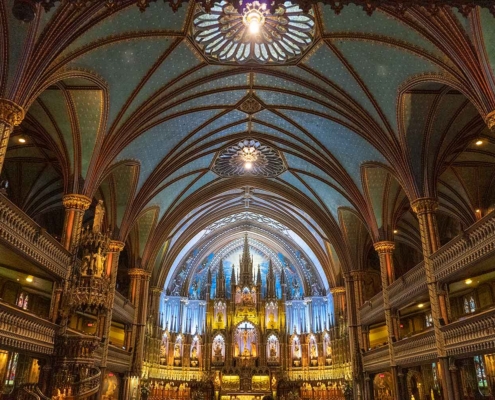 Notre-Dame Basilica of Montreal, Montreal, Canada