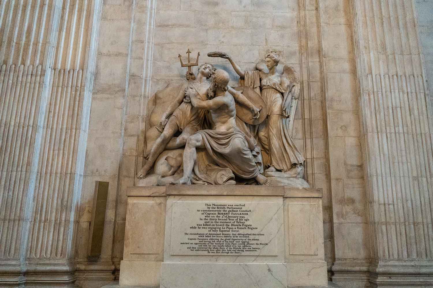 Robert Faulknor Memorial, St. Paul’s Cathedral, London, United Kingdom