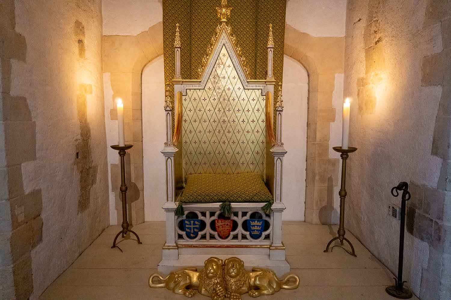 Throne, Tower of London, London, United Kingdom