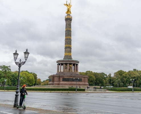 Ace and the Victory Column, Berlin, Germany