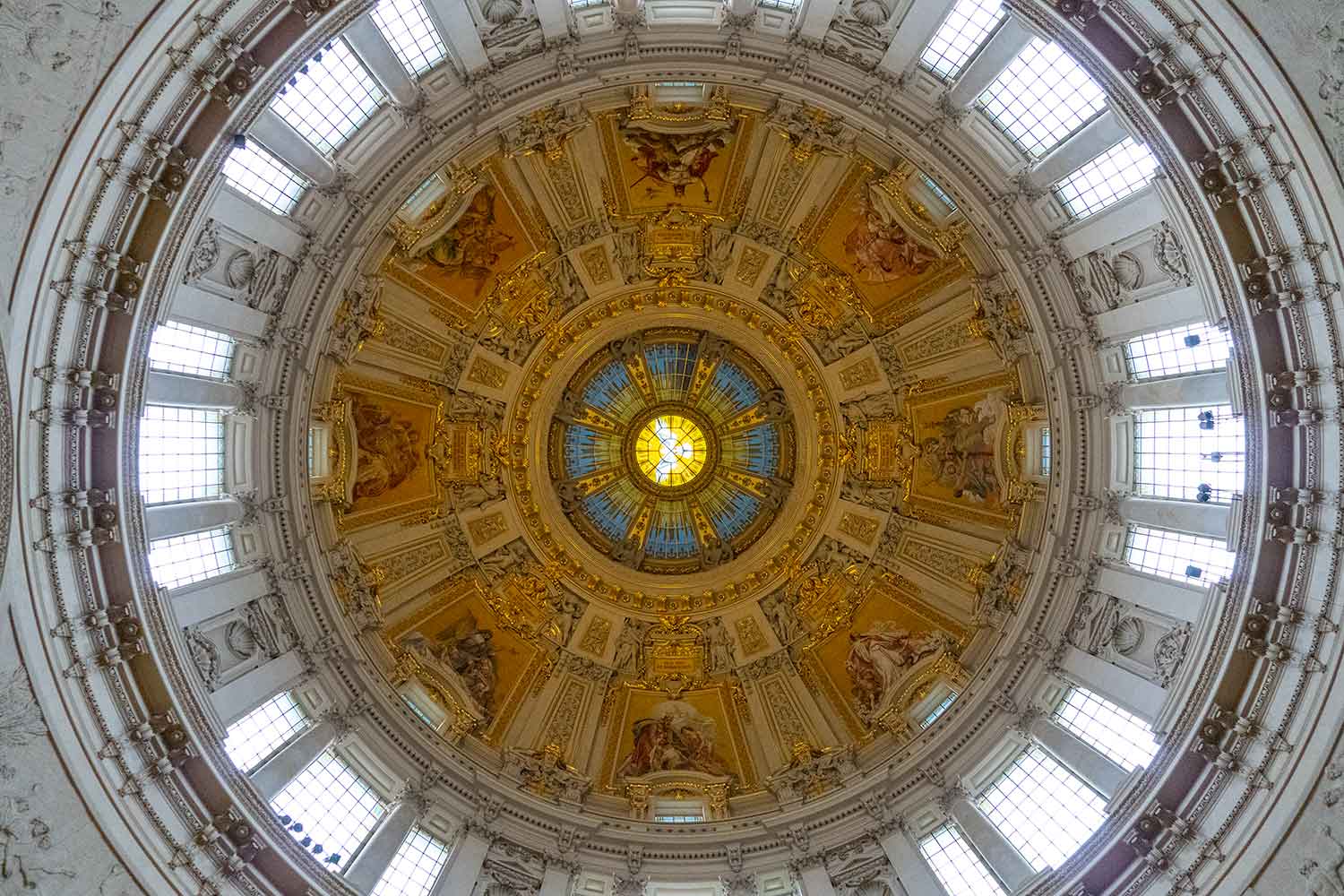 Dome Interior, Berlin Cathedral, Berlin, Germany