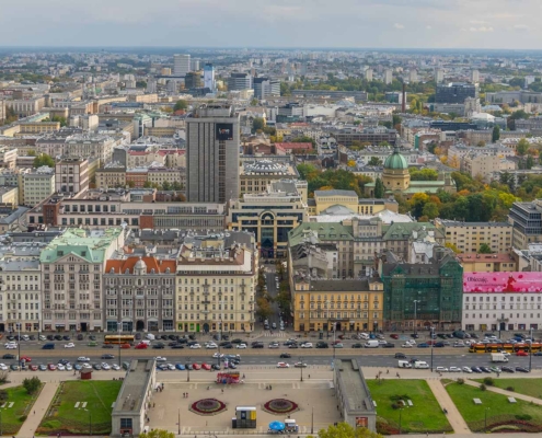 Warsaw Skyline, Poland