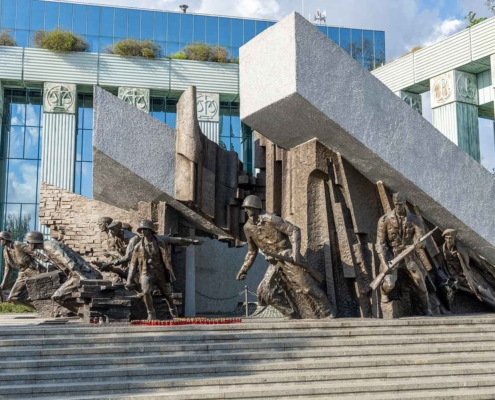 Warsaw Uprising Monument, Warsaw, Poland