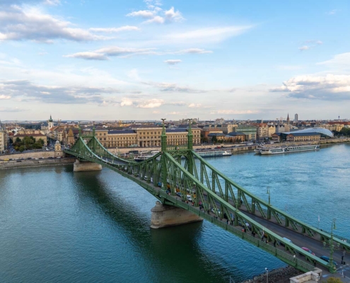 Liberty Bridge, Budapest, Hungary