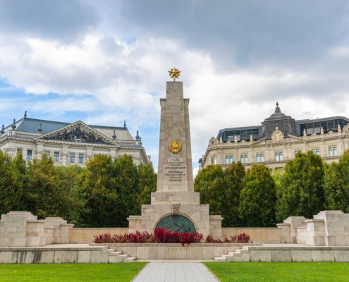 Szabadság tér (Liberty Square), Budapest, Hungary