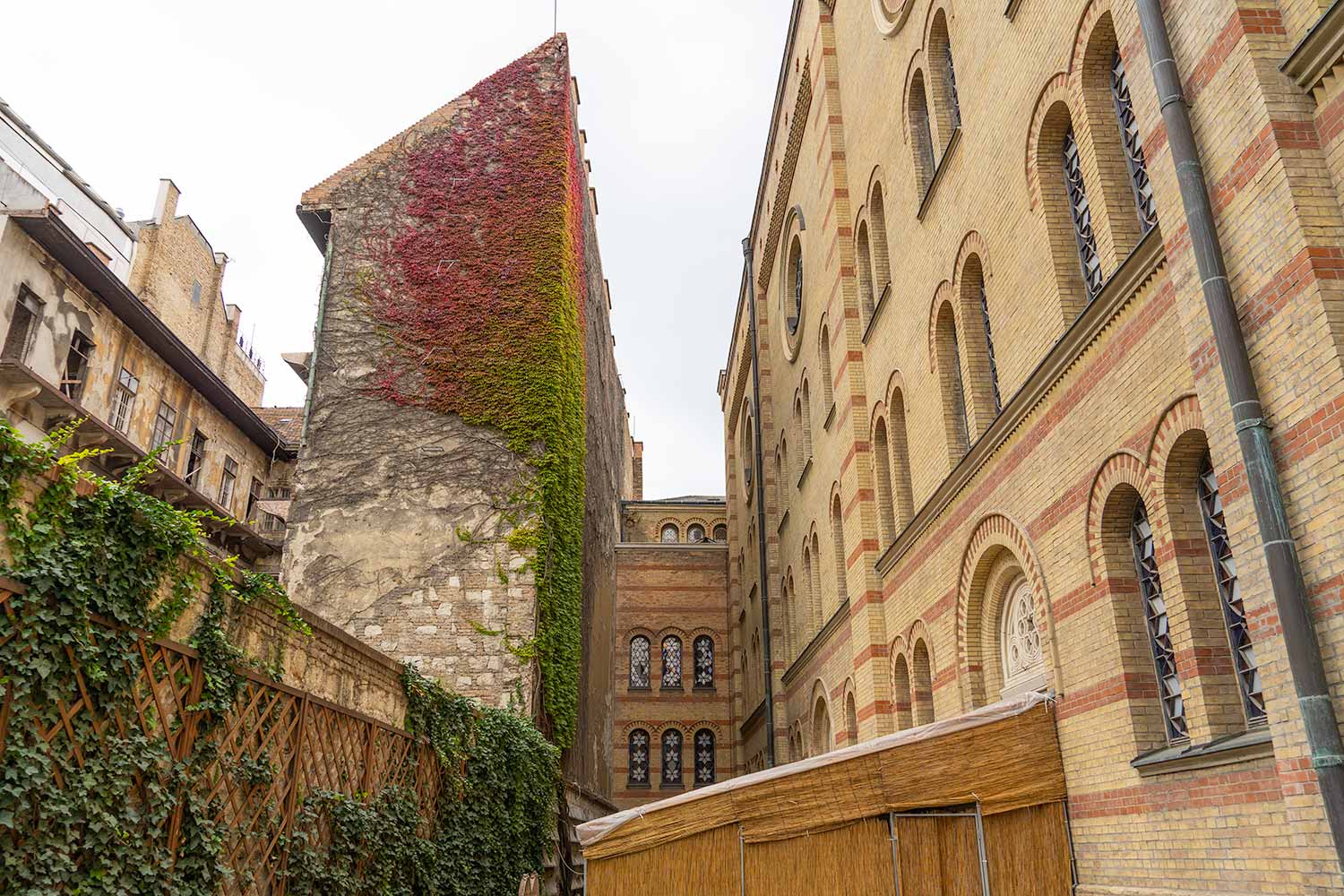 Side View, Dohány Street Synagogue, Budapest, Hungary