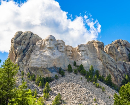 Mount Rushmore National Memorial, South Dakota, United States