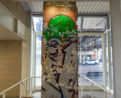 Berlin Wall Monument, Chicago, Illinois, United States