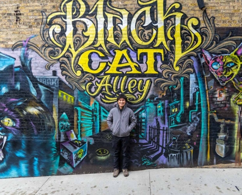 Ace and Black Cat Alley, Milwaukee, Wisconsin, United States