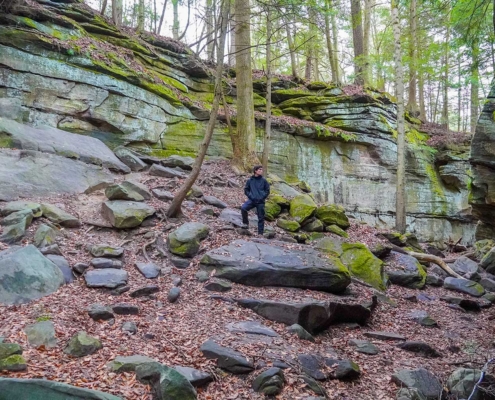 Ace and the Ledges, Cuyahoga Valley National Park, Ohio, United States