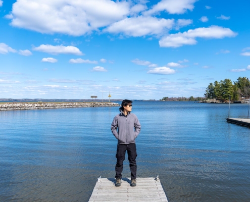 Ace and Kabetogama Lake, Voyageurs National Park, Minnesota, United States