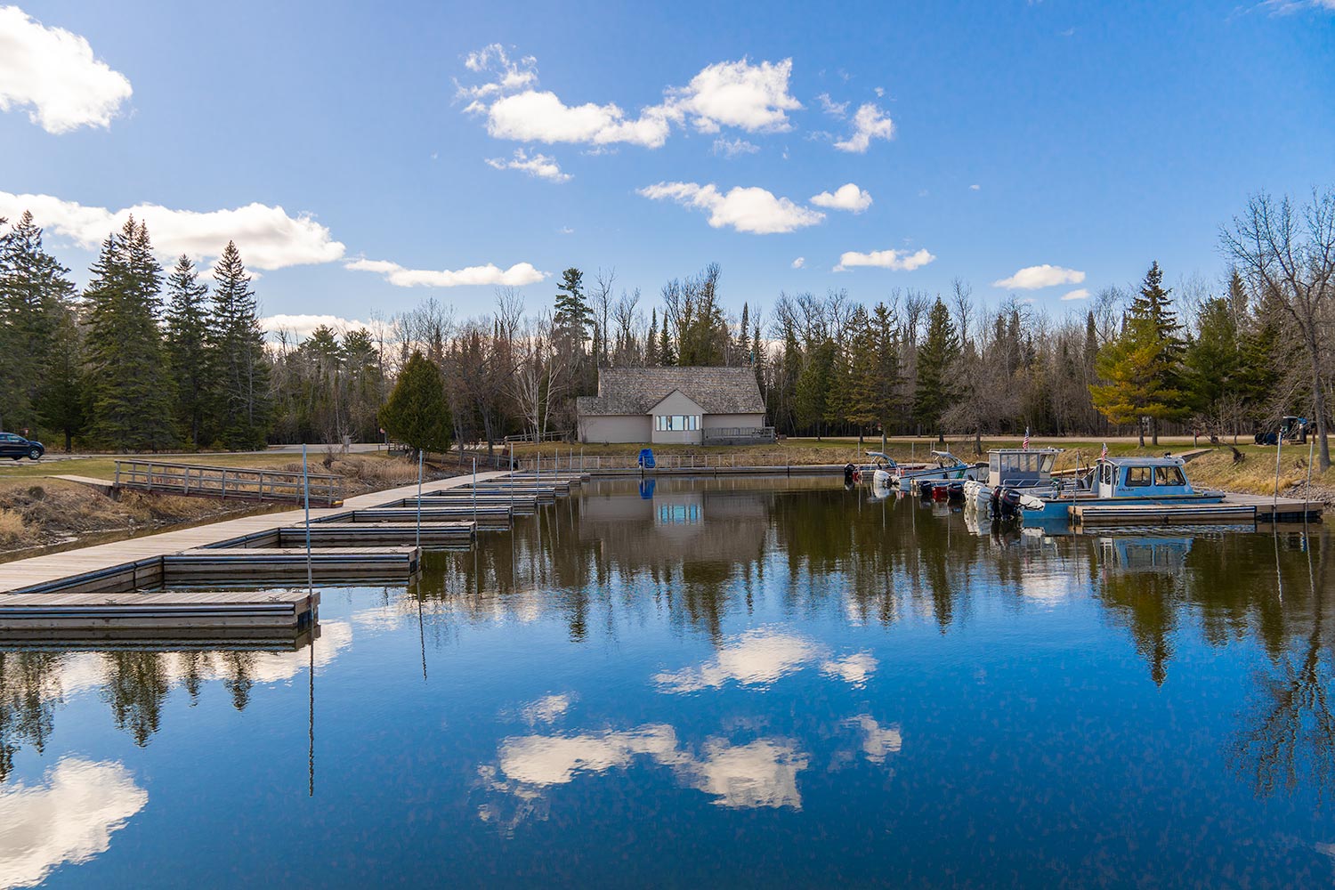 Lake Kabetogama Visitor Center, Voyageurs National Park, Minnesota, United States