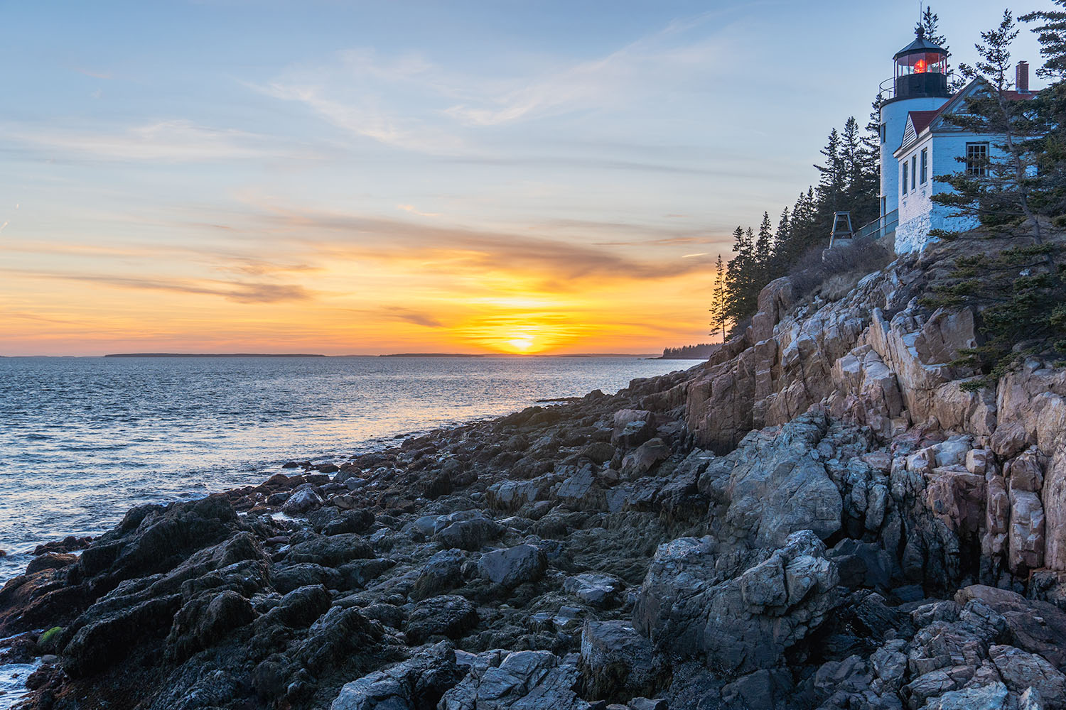 Bass Harbor Head Lighthouse, Acadia National Park, Maine, United States