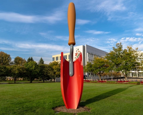 Giant Garden Trowel, Des Moines, Iowa, United States