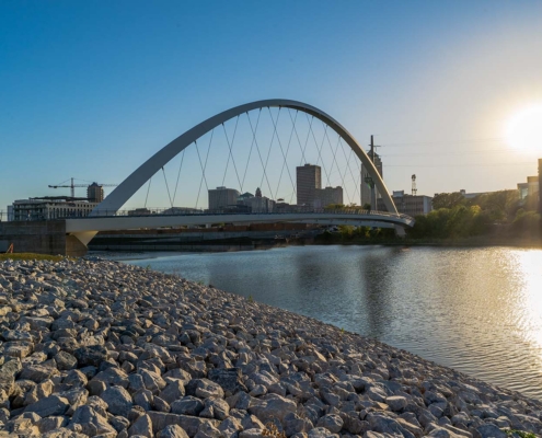 Iowa Women of Achievement Bridge, Des Moines, Iowa, United States