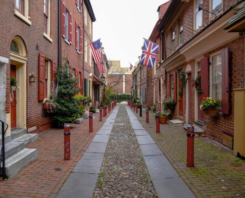 Elfreth's Alley, Philadelphia, Pennsylvania, United States