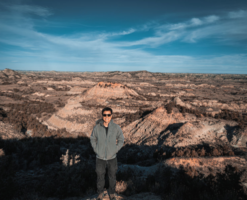 Ace Near Painted Canyon, Theodore Roosevelt National Park, North Dakota, United States